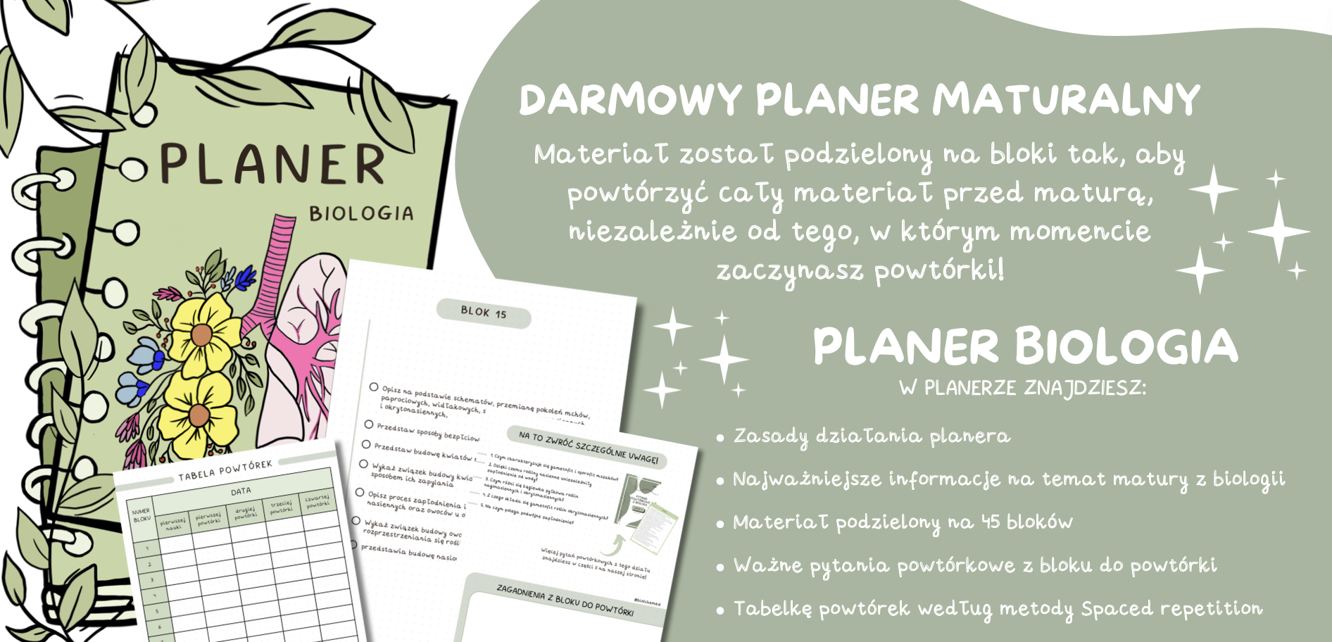 Sprawdzian Z Działu Powitanie Biologii - Biolchemed Biologia - notatki do matury z biologii, pytania powtórkowe